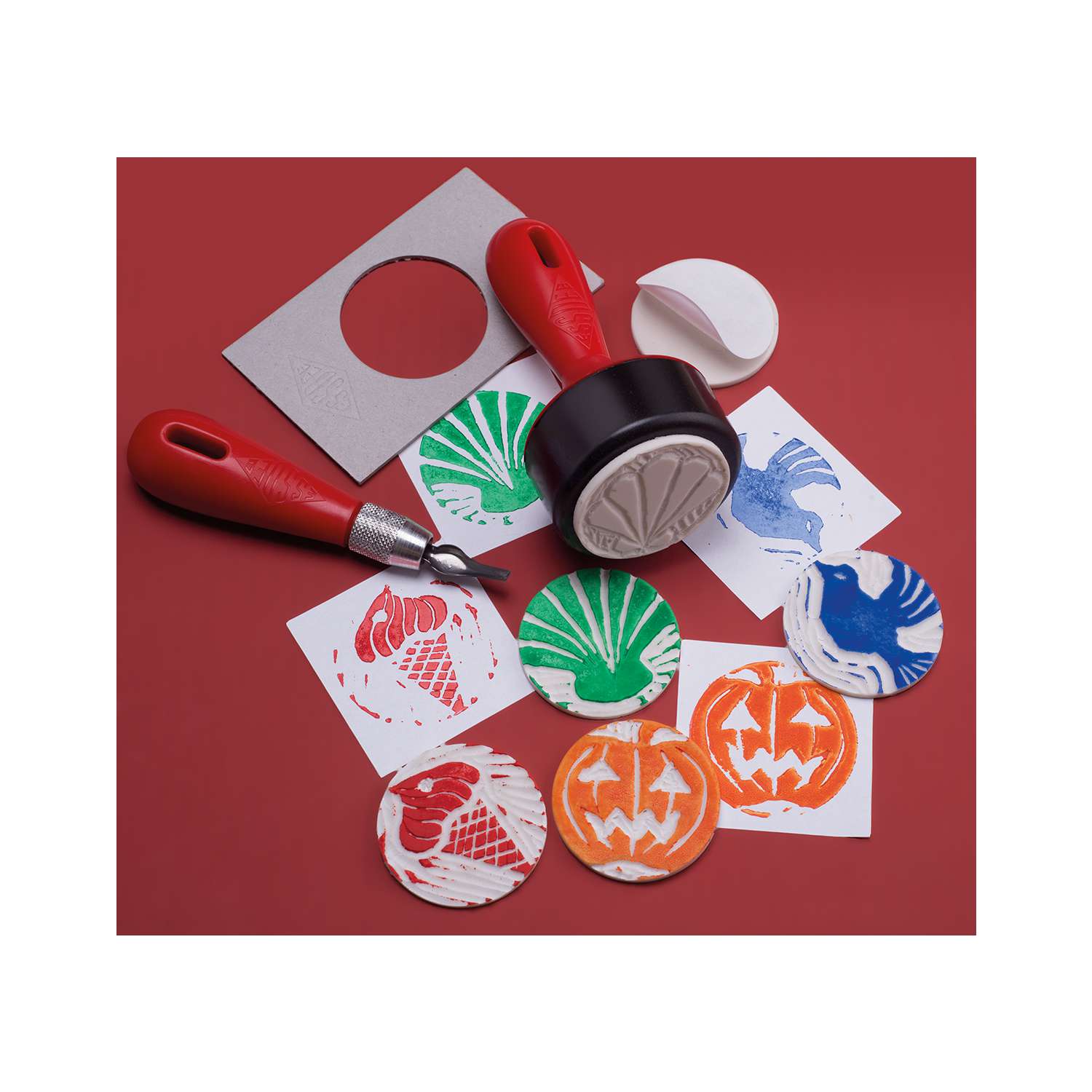 ESSDEE MasterCut™ Printing Stamps — 10set